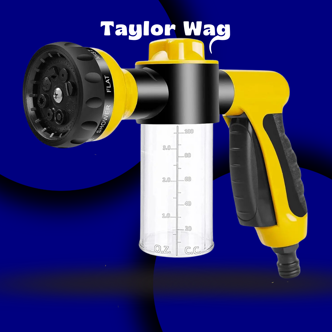TaylorWag™ JetPup Ultimate High-Pressure Water Dog Cleaner.